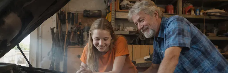 Insulated garage as a comfortable living space